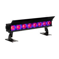 ADJ ElectraPix Bar 8, 8x 20 Watt RGBAL+UV LED, 0,5m, Wireless DMX, IP65