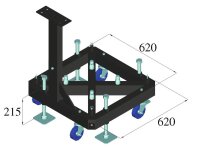 Alutruss Tower Bodenplatte