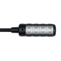 Showgear GooseLight, Schwanenhalslampe, USB, weiße LED