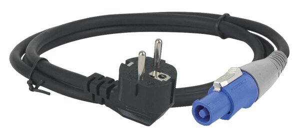 Stromkabel, Schuko auf ProPower-Connector, 3x 1,5mm², 1,5 Meter