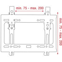 Showgear PLB-2246, 13"-42" LCD-Halterung, um 6 Grad verstellbar