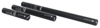Showgear Handheld Luftschlangen-Shooter, schwarz, 50cm