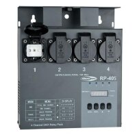 Showtec RP-405 MKII Relay pack, Switchpack für...