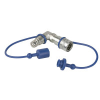 Showtec CO2 3/8 Q-Lock Connector, 90°-Verbinder