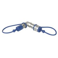 Showtec CO2 3/8 Q-Lock Connector, 90°-Verbinder