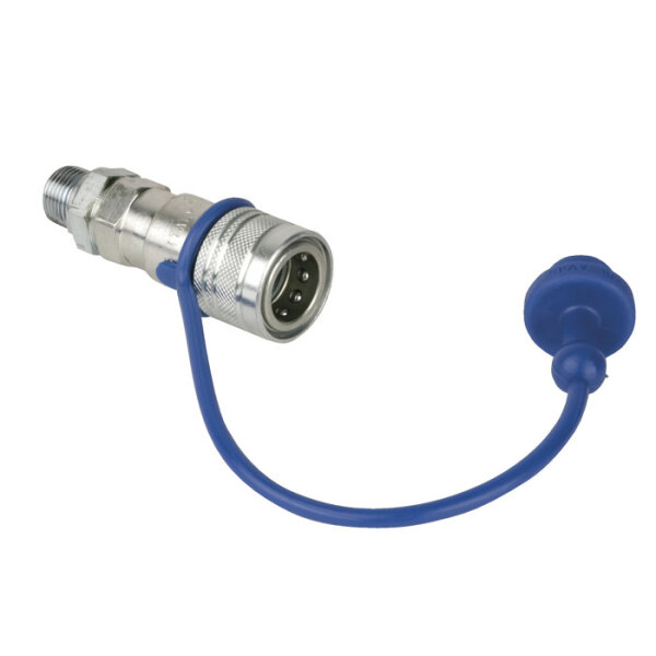 Showtec CO2 3/8 zu Q-Lock adapter female