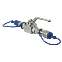 Showtec CO2 3/8 Q-Lock Shut off valve, Verschlussventil...