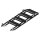 Showgear Mammoth Stairs Anstelltreppe, 600-1000mm, 4 Stufen