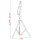 Showgear Followspotstand Wind Up, 1461-2110mm, max. 20kg