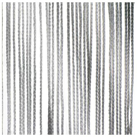 Showtec String Curtain 6x3m, silber/grau, inkl. Klettverschluss