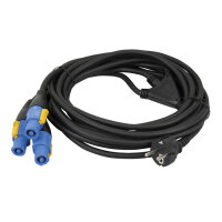 DAP-Audio Schuko auf Neutrik Powercon 3-wege Splitter, 5...