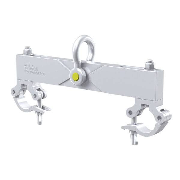 Milos Ceiling Support with Shackle, 1 Tonne, 290–400 mm, Aluminium