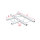 Milos Pro-30 Step F Truss, T-Cross, HF35, 90° corner, horizontal
