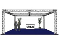 Alutruss Truss set Quadlock 6082 square 7.71x7.71x3.5m...