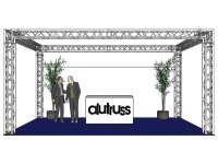 Alutruss Truss set Quadlock 6082 rectangle 7x4x3.5m (WxDxH)