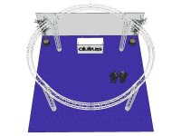 Alutruss Truss set Quadlock 6082 circle 6.6x3.5m