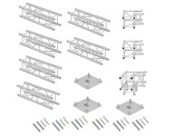 Alutruss Truss set Quadlock 6082 L-Figure 7x4x3.5m (WxDxH)