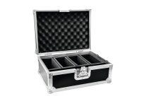 Roadinger Flightcase 4x AKKU Flat Light 1