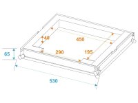 Roadinger Flightcase DMX Move Bigfoot