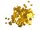 TCM FX Metallic Konfetti Regentropfen 6x6mm, gold, 1kg
