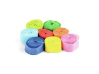 TCM FX Slowfall Streamer 10m x 1,5cm, mehrfarbig, 32 Stück