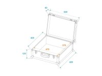 Roadinger Universal Case Pick 52x42x18cm