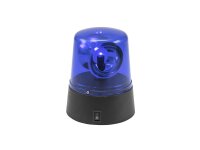 Eurolite LED Mini Police Beacon blue USB/Battery