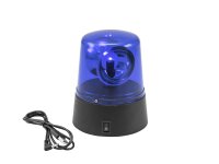 Eurolite LED Mini-Polizeilicht blau USB/Batterie