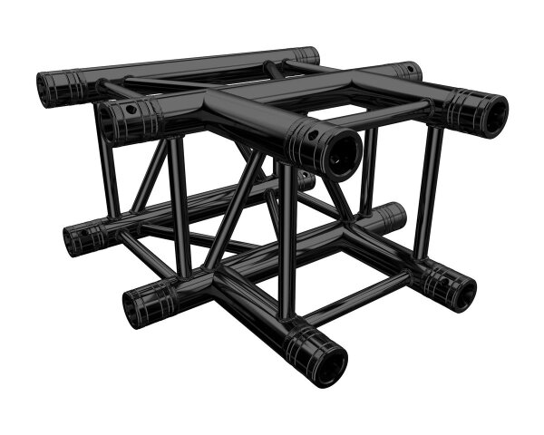 Global Truss F34P, 4-Punkt Traverse, 3-Weg Ecke T35 stage black