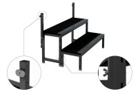 Global Truss Treppe 40cm modular für GT Stage Deck