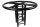 Global Truss F34, 4-Punkt Traverse, TOP RING 100 stage black