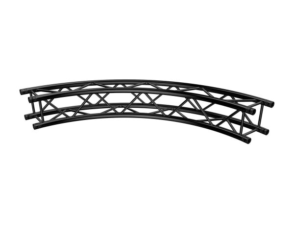 Global Truss F34, 4-Punkt Traverse, Kreisstück für Ø 3,0m 90° stage black