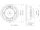 Lavoce WAF122.50 12" Woofer, Ferrit, Alukorb