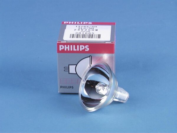 Philips ELC 24V/250W GX-5,3 500h 50mm Ref