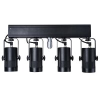 Briteq Beamspot-4Bar WW, LED-Bar mit 4x 15 Watt Beamspot, warmweiß