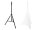Eurolite Set STV-40S-WOT Steel Stand + Tripod Cover white
