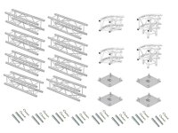 Alutruss Truss set Quadlock 6082R U-Figure 7x4x3.5m (WxDxH)