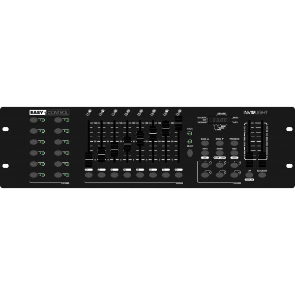 Involight EASYControl, DMX-512 Controller, 12 Geräte mit jeweils bis zu 16 DMX-Kanälen steuerbar