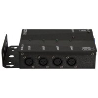 Involight DMXS4, 4-Wege DMX Splitter / Repeater, POWERCON...