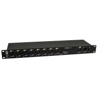 Involight DMXS8, 8-Wege DMX Splitter / Repeater, 1HE...