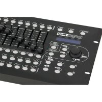 Involight LIGHTControl, DMX-512 Controller, 16 Geräte mit jeweils bis zu 18 DMX-Kanälen steuerbar, Joystick, USB.