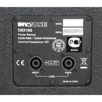 Invotone DSX18S, 18" Woofer (3"VC), 500Watt...