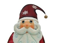 Santa Claus, Metal, 195cm, red