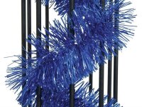 Tinsel metallic, blue, 7,5x200cm