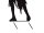 Silhouette Metal Zombie Woman, 135cm