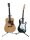 Dimavery Guitar Stand black, ECO