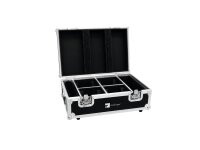 Roadinger Flightcase 4x AKKU TL-3 Trusslight QuickDMX...