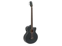 Dimavery AB-455 Acoustic Bass, 5-string, schwarz