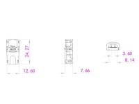 Eurolite LED Strip Power Contact 2Pin 8mm