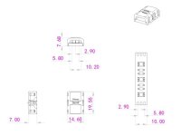 Eurolite LED Strip Connector 3Pin 10mm